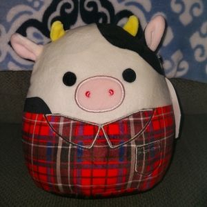 Connor the Cow in Flannel